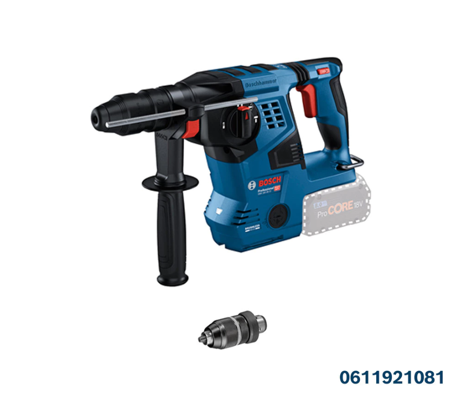 BOSCH GBH 18V-28 CF CORDLESS ROTARY HAMMER (SET) (0611921081)