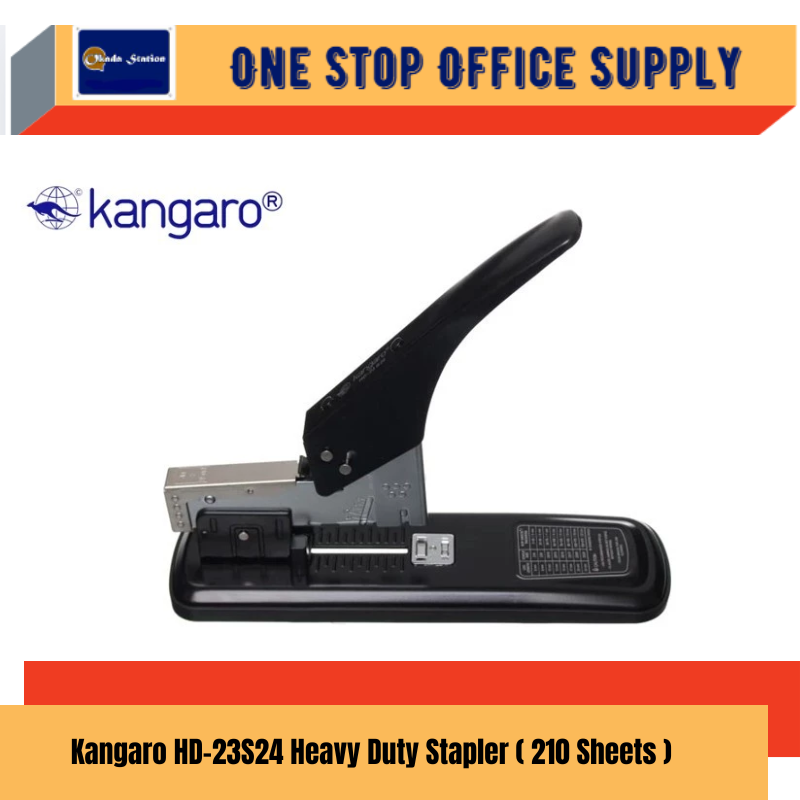 Kangaro / HD-23S24 / Heavy Duty / Stapler ( 210 Sheets )