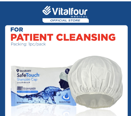 VITALFOUR MEDICOM SAFETOUCH SHAMPOO CAP (1'S/PACK)