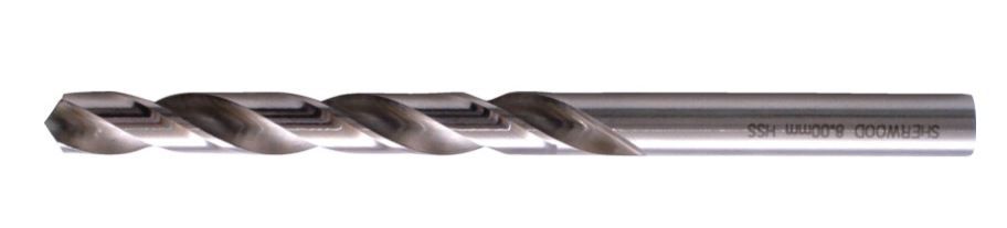 Sherwood 18.50mm HSS Straight Shank Jobber Drills - Bright Finish SHR0250241X