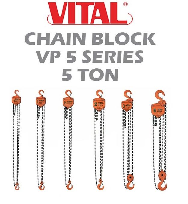 Genuine Malaysia - Vital Chain Block VP5 Series 5 ton