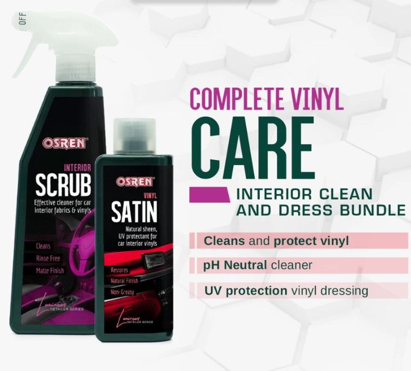 OSREN LUMINOUS COMPLETE VINYL CARE - INTERIOR CLEAN AND PROTECT