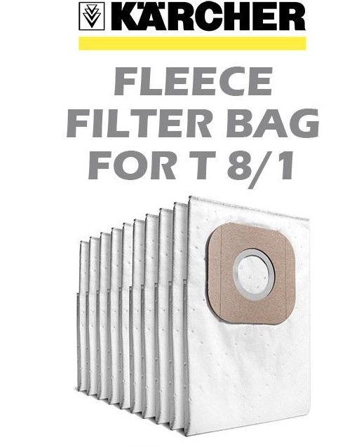 KARCHER FLEECE FILTER BAG FOR T8/1
