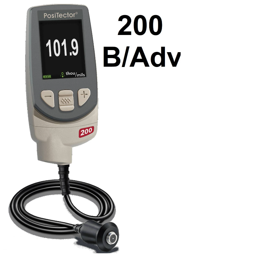 DEFELSKO POSITECTOR 200 B/ADV ADVANCED COATING THICKNESS GAUGE OVER WOOD CONCRETE PLASTIC