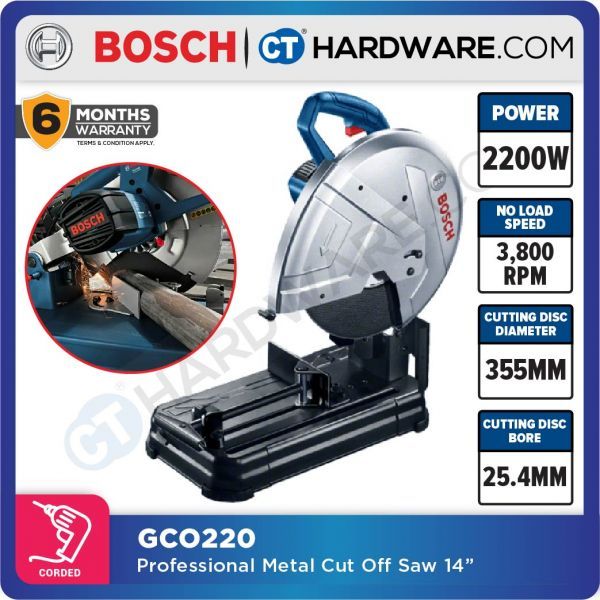GCO220 Cut off saw 14" 3800rpm