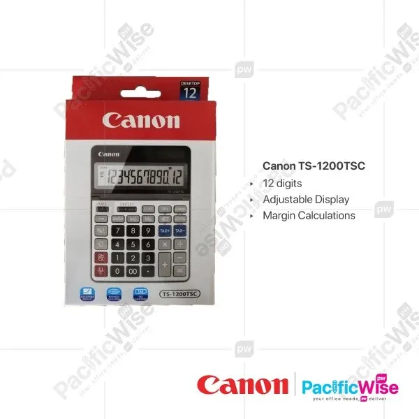 CALCULATOR CANON TS-1200TSC