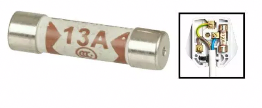 1PCS Plug Top Fuse 13A (6MM x 25MM)