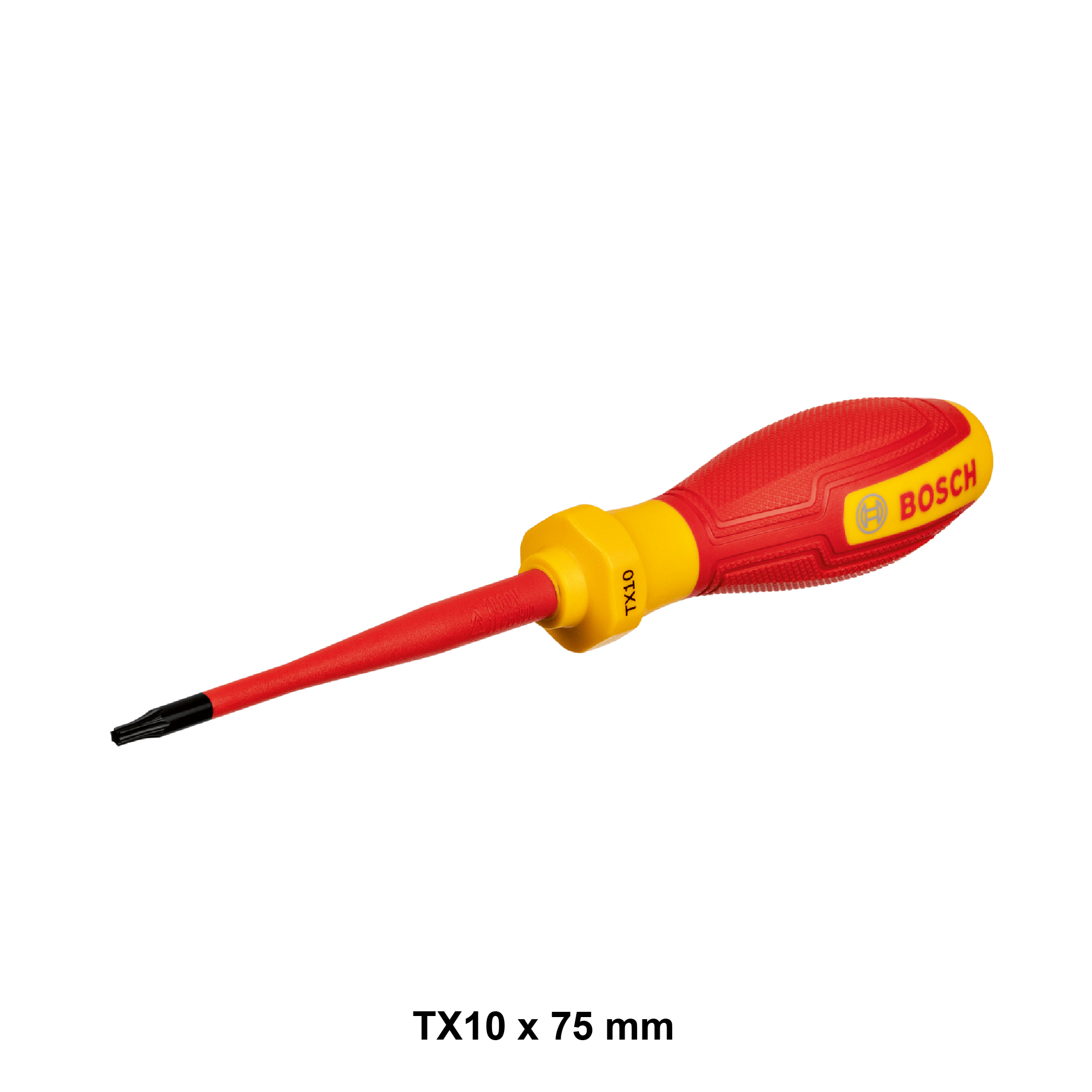 BOSCH Insulated (VDE) Torx Screwdriver ( TX10 / TX15/ TX20 / TX25 / TX30 / TX40 )