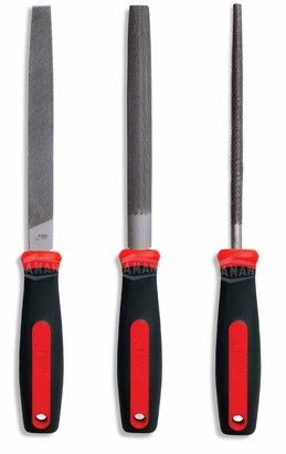 QP FRT-250-Bastard Jetech Round Files With PVC Handle
