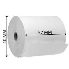 Thermal Roll (Credit Card Machine) - 57mm X 40mm X 12mm *FAST LOCAL SUPPLIER