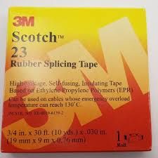 3M SCOTCH 23 RUBBER SPLICING TAPE