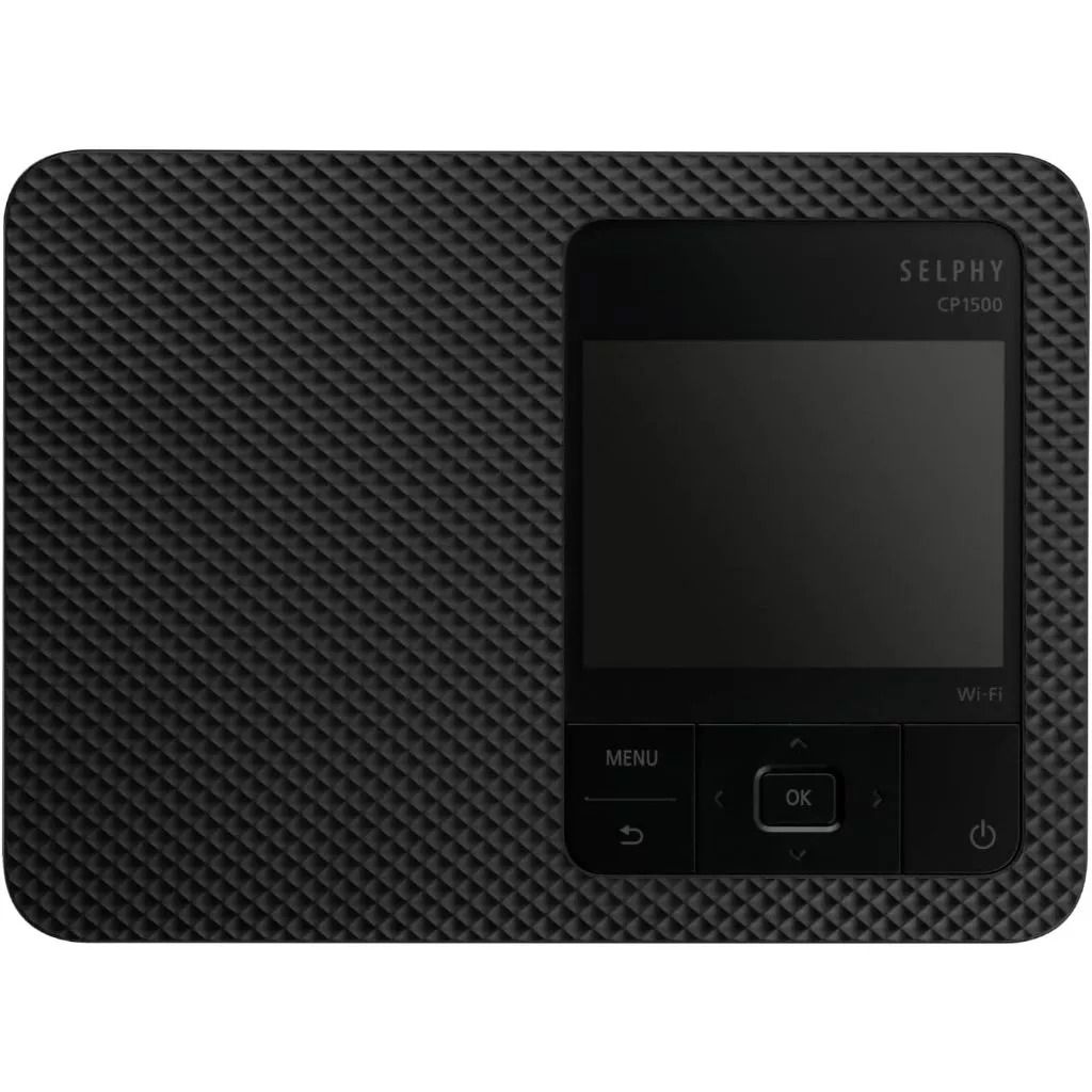 Genuine Malaysia - Canon Selphy CP1500 Wireless Printer - Portable Pocket Mini Photo Printer - Mobile WiFi ( BLACK / WHITE )