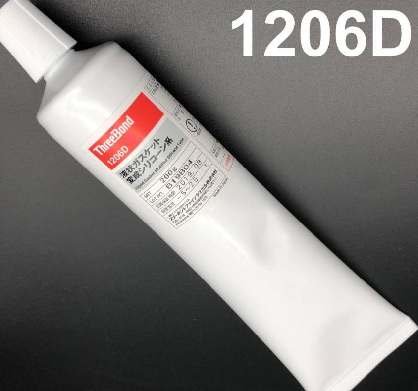 THREEBOND TB1206D 1206D THREE BOND LIQUID GASKET MODIFIED SILICONE TYPE NO ACID 200G