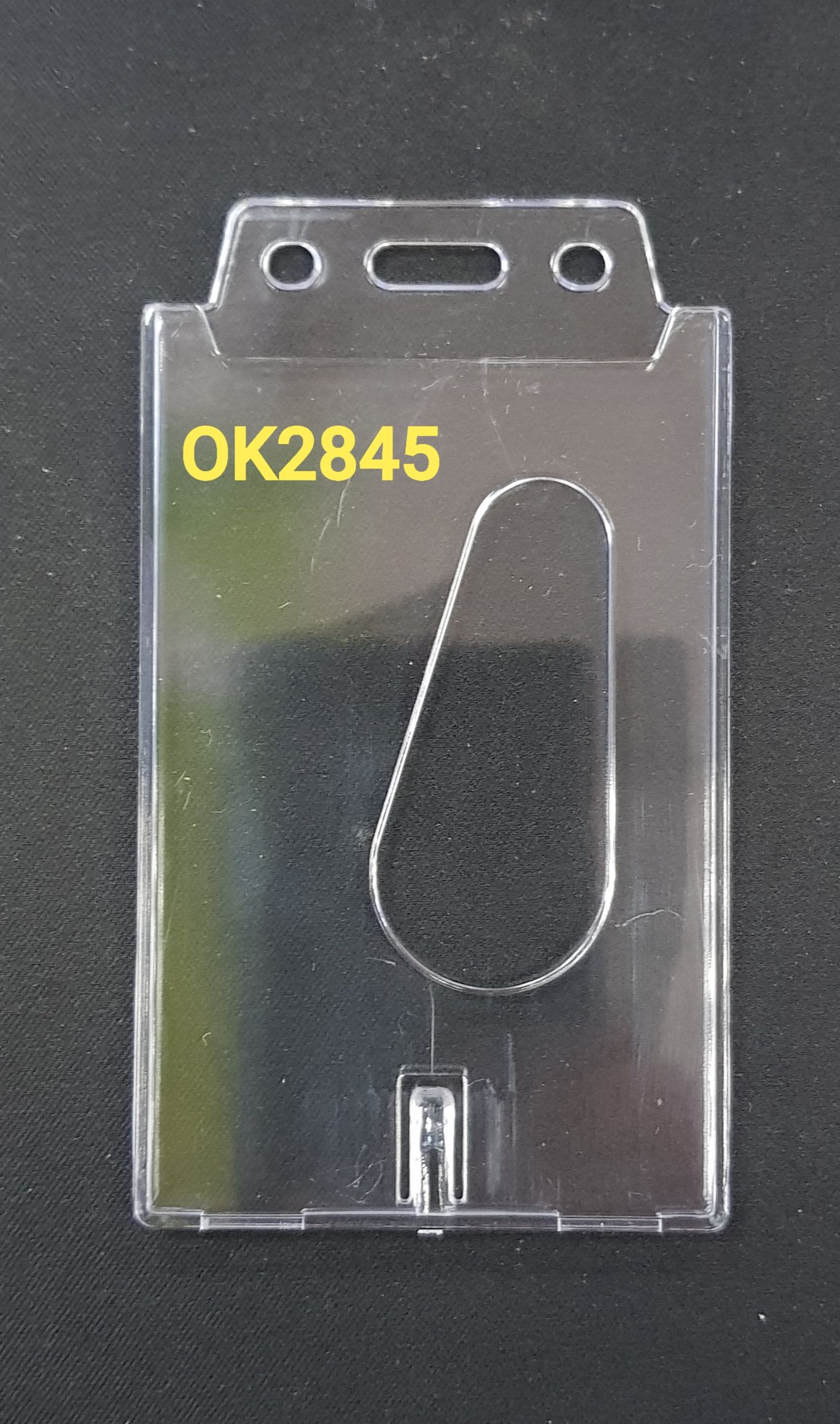 OK HARD TRANSPARENT PVC HOLDER /OK2845 /Holder /PVC Holder /Hard Transparent Holder