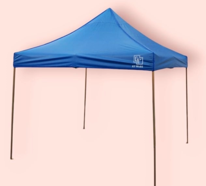 Foldable Canvas Canopy Kanopi Khemah Bazar Canopy Lipat Pasar Malam 3M x 3M (10FT x 10FT)