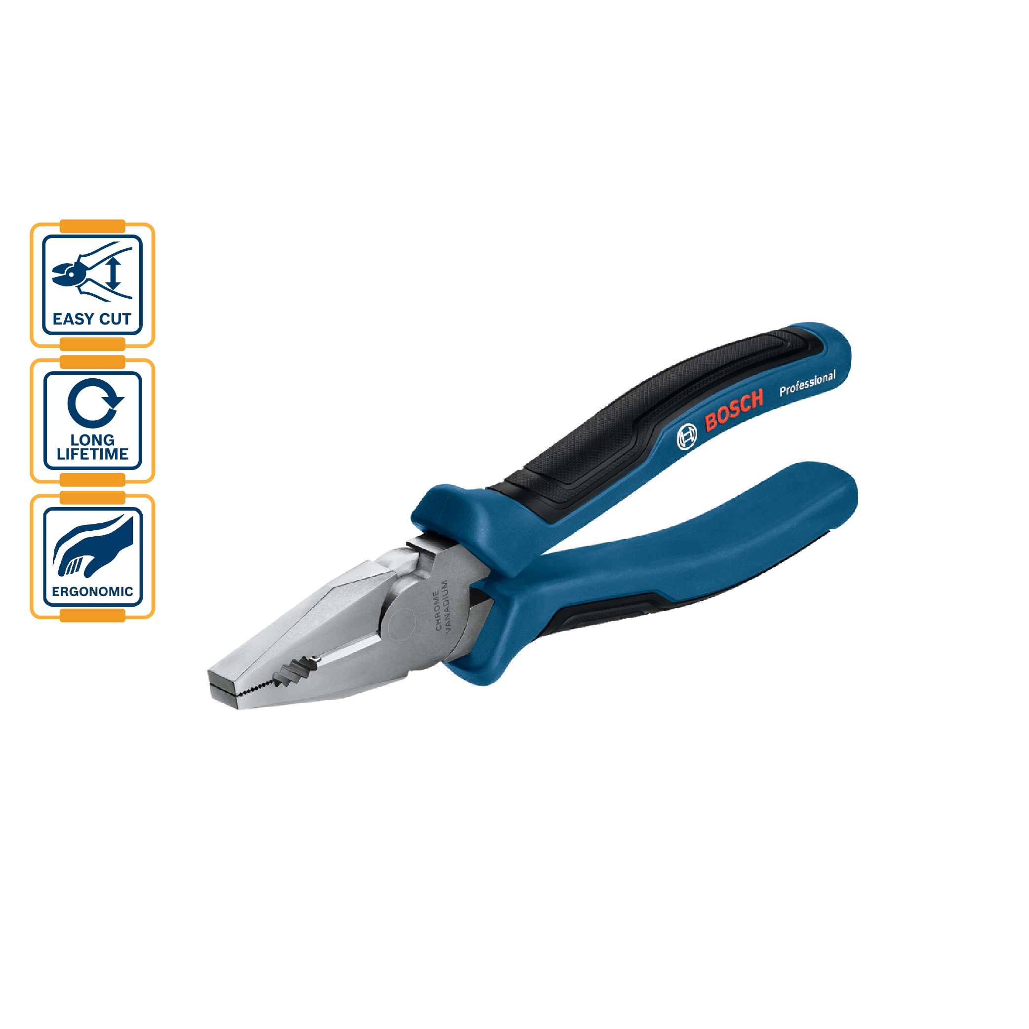 BOSCH Combination Plier (180mm) 鈥�1600A01TH7