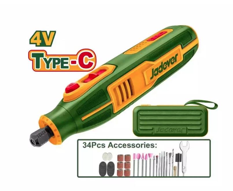 JADEVER CORDLESS GRINDER 4V JDRYP1504
