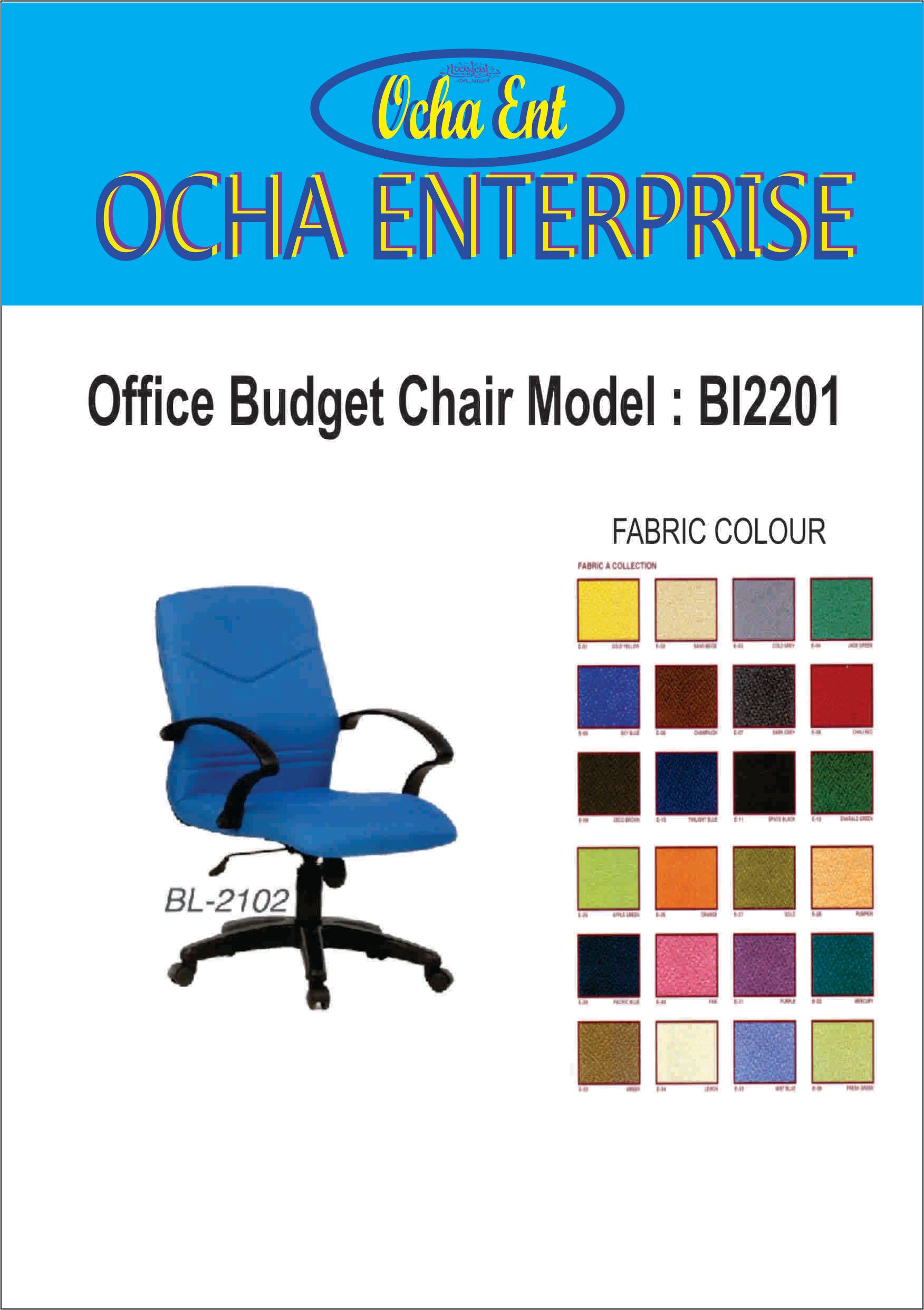 Office Budget Chair Model : BL-2101