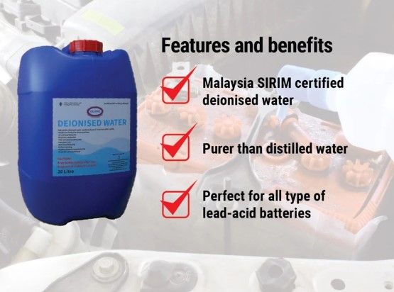 Battery Water (20L)
