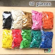 Balloons Colourful Latex (1pck/50pcs)