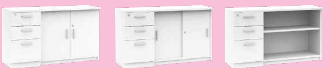 OFIS NOVA SERIES DRAWER SLIDING & SWING DOOR
