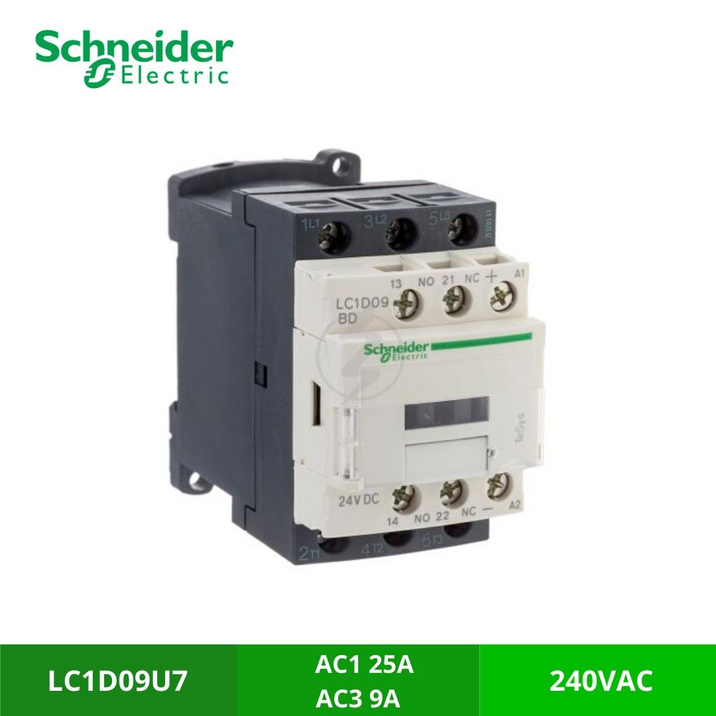 *Schneider Electric LC1D TeSys D Contactors - LC1D09U7
