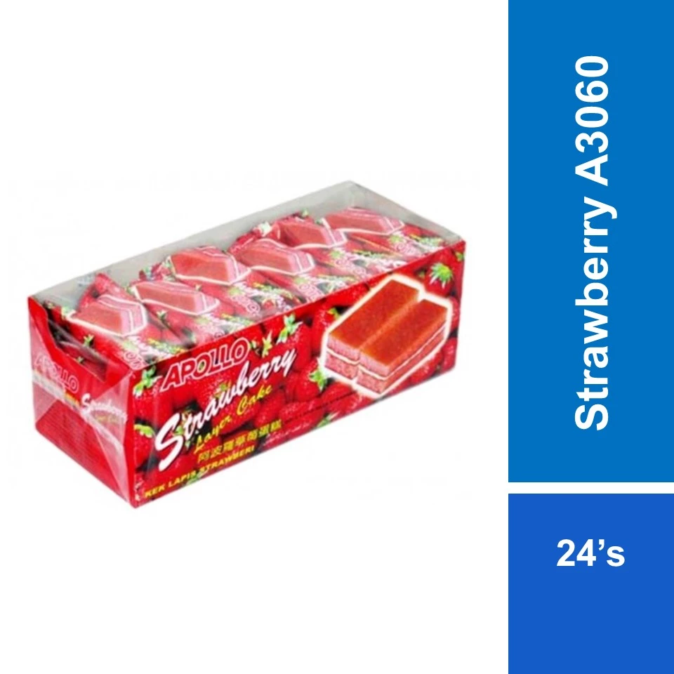 Apollo Strawberry Cake A3060 24's