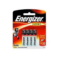 Battery Energizer AAA (4pcs/pack)