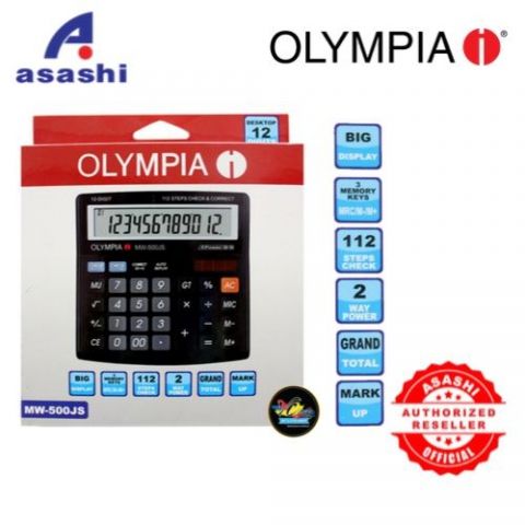 CALCULATOR OLYMPIA MW-500JS