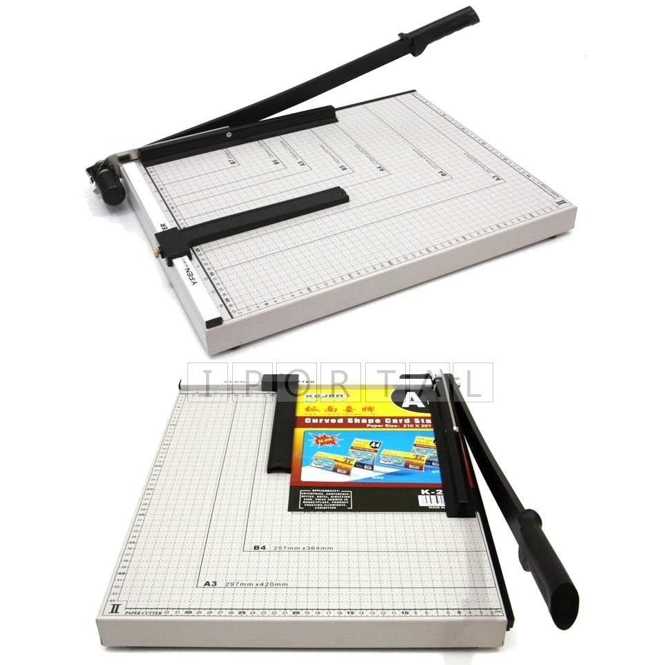 - A3 Paper Cutter Heavy Duty Metal 18”x 15”