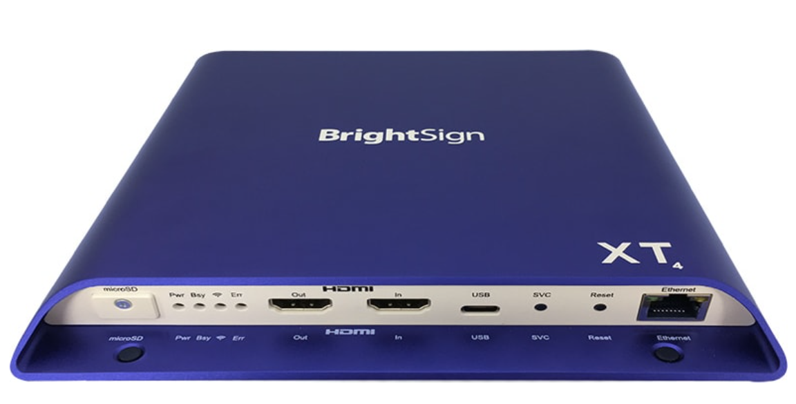 *BrightSign XT1144 - Expanded I/O Player