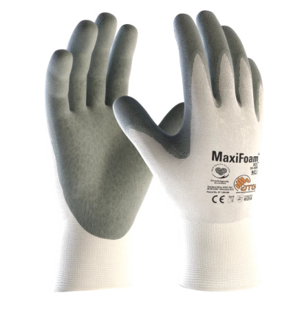 MaxiFoam - White 34-600 work glove for mechanical protection