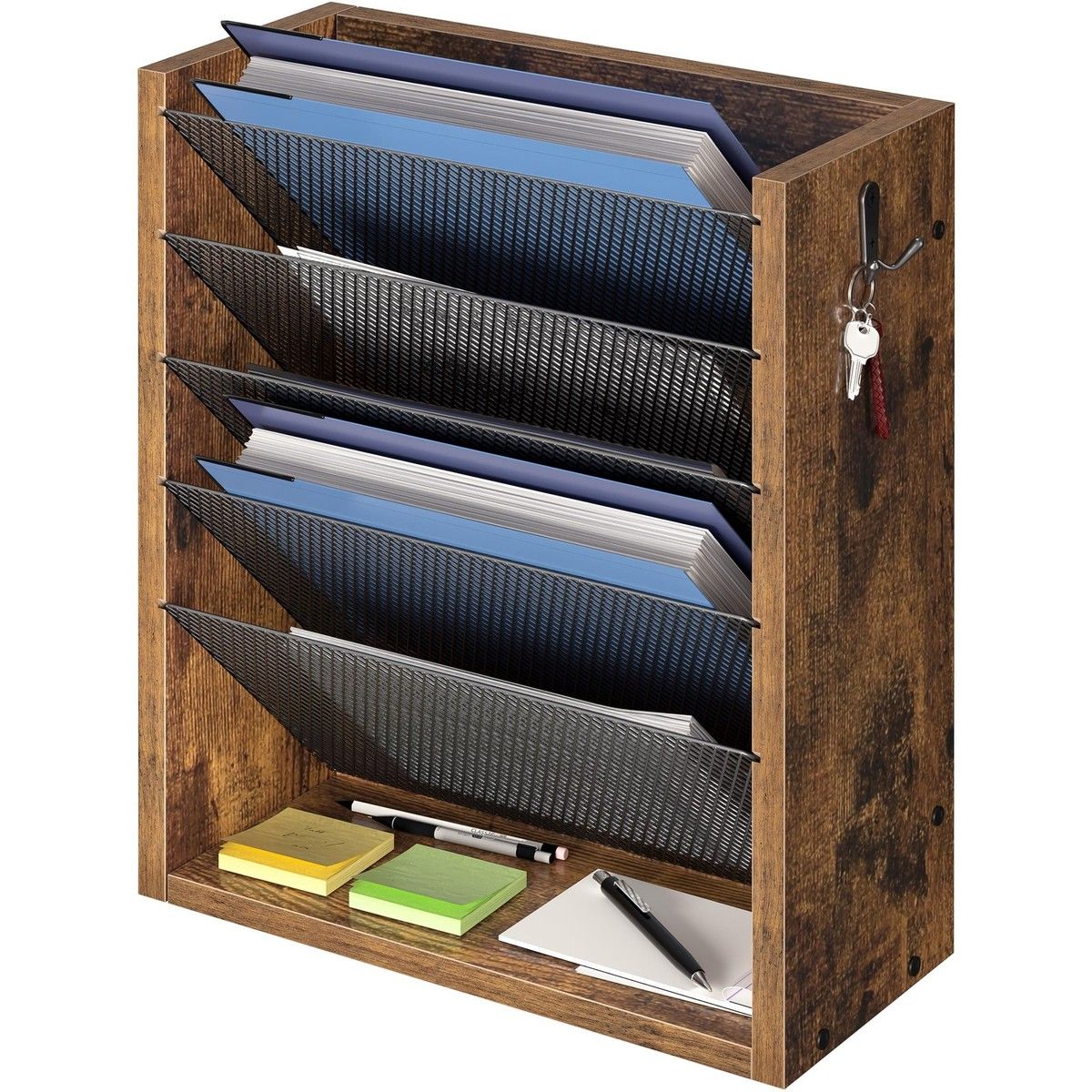 Others *Folder Holder Wall Mounted Hanging Document Office Rack (Portrait)