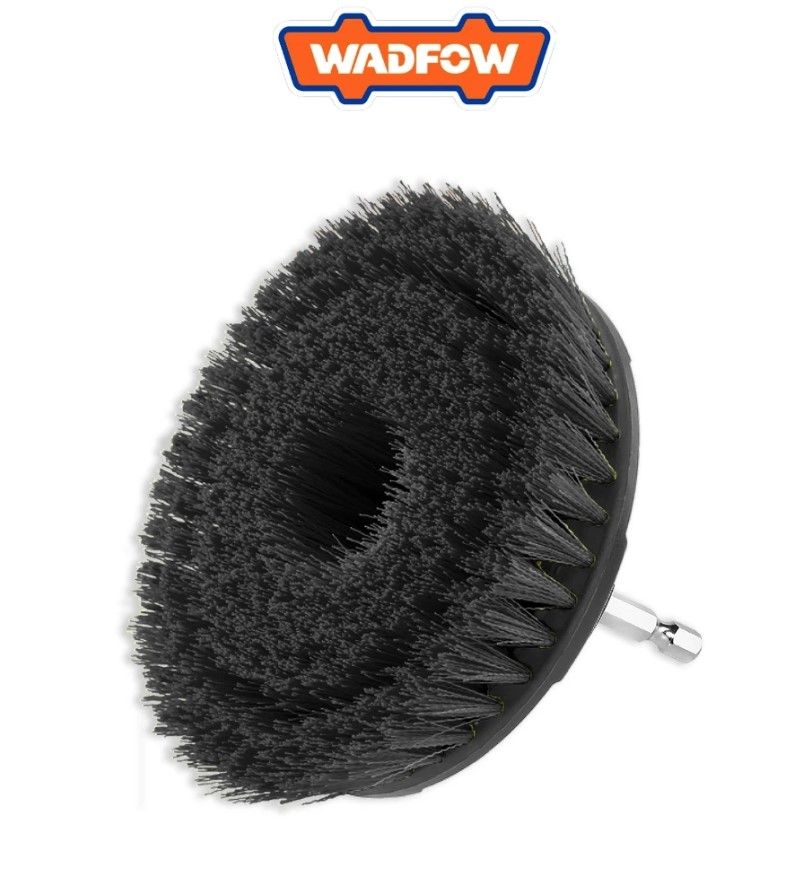 WADFOW HARD BRISTLE BRUSH (4",1/4") GOOD ON MASONRY, CONCRETE, RUSTED METAL WNY3440