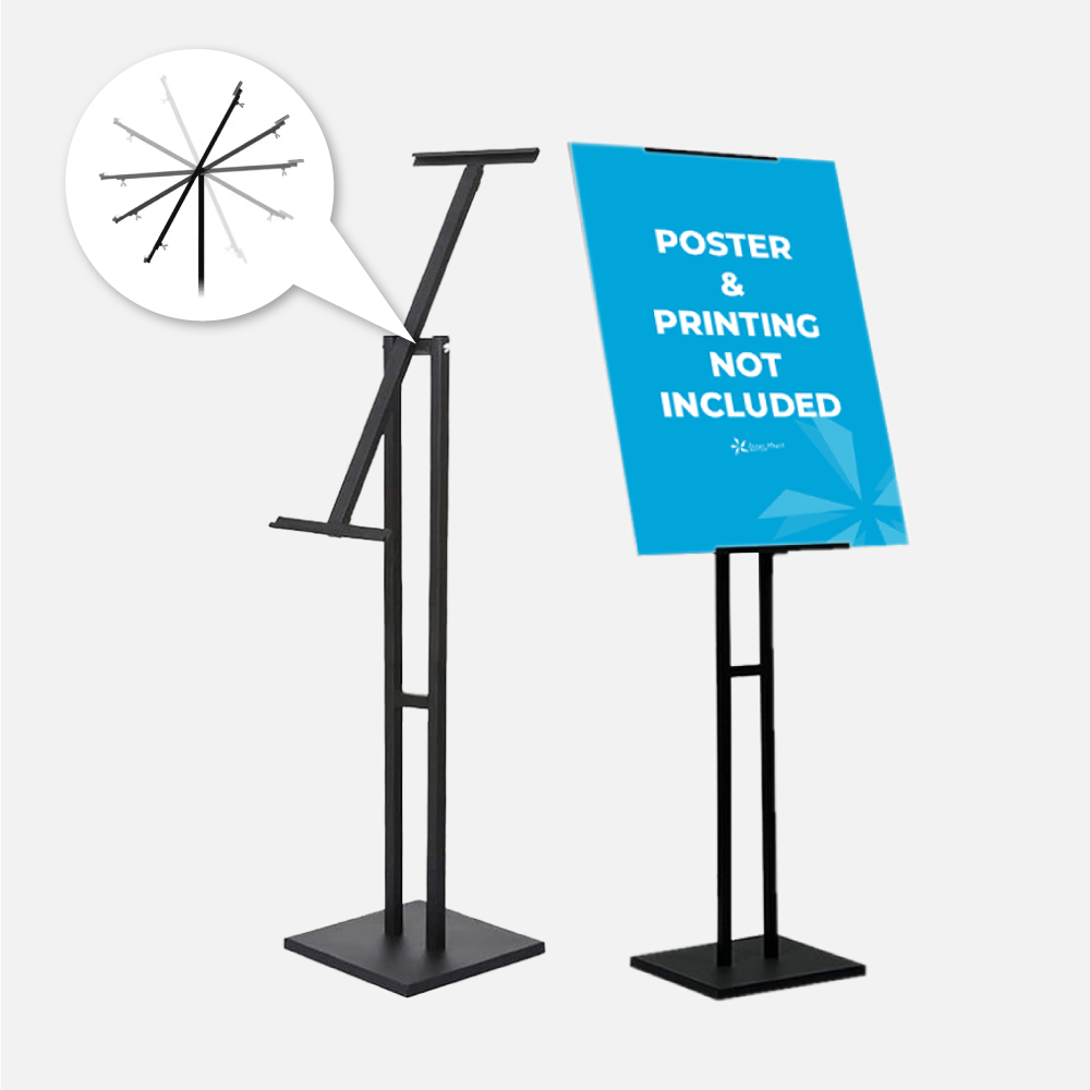 Display Stand A3/A4 Rotating Display Adjustable Signboard