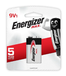 ENERGIZER MAX 9V ALKALINE BATTERY (1PC)