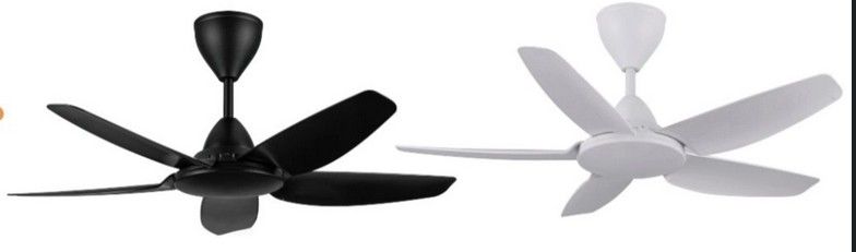 INOVO Ceiling Fan DCF 1 Baby – Sleek & Modern Silent Motor Fan | Available in Matt Black, Matt White, MB+MH