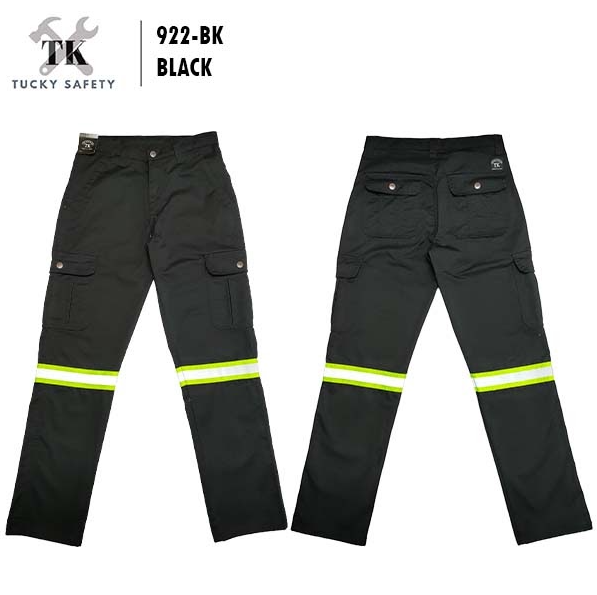 930 - WORKING PANTS SIZE 28-50 SIZE TC DRILL HEAVY DUTY CARGO PANTS DOUBLE LAYER/SELUAR KERJA DUA LAPIS DI PUNGGUNG 922-BK-38