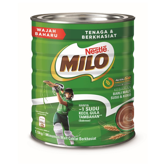 QP MILO Chocolate Powder Tin (1.5kg)