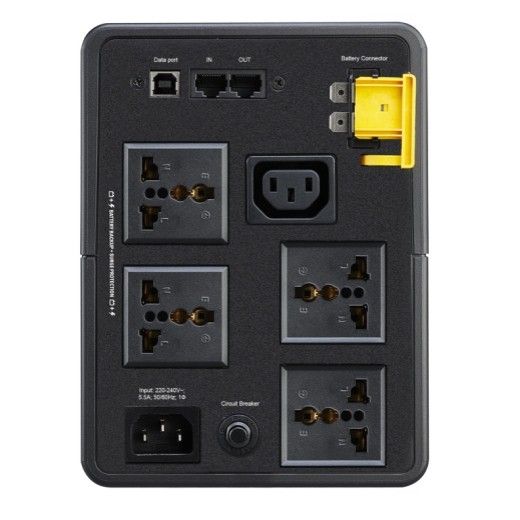 UPS 1200VA, 230V BACK UPS AVR UNIVERSAL SOCKET WITH BATTERY BACKUP (Tactical Safety Resources PLT)