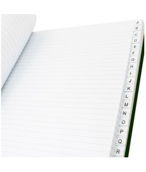 HARD COVER FOOLSCAP BOOK 400PGS (WITH INDEX)