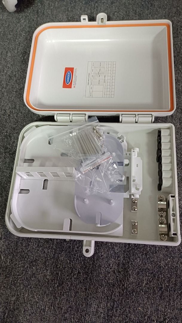 Fiber Optics Malaysia FTB with Patchpanel 16C SC/UPC ABS Box Complete