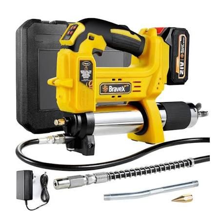 Others *Bravex Electric Grease Gun 12,000 Psi Battery Power Grease Gun
