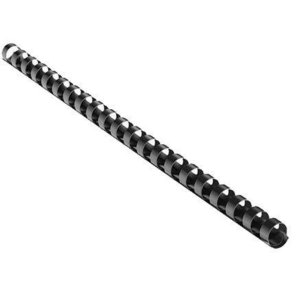 A4 21R BINDING COMB 10MM BLACK