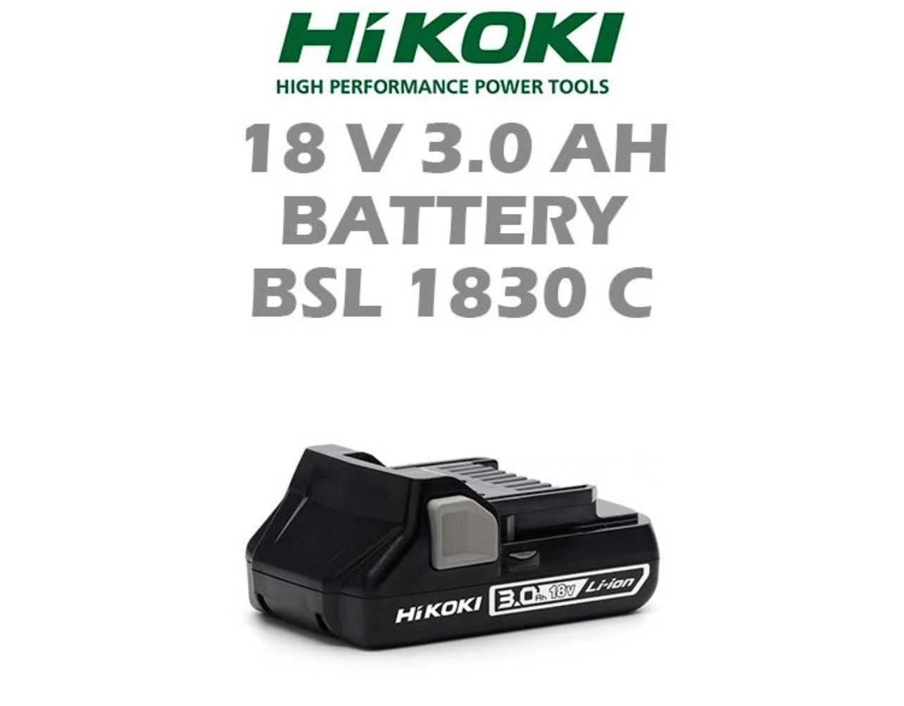 HiKOKI 18V 3.0Ah Battery BSL1830C