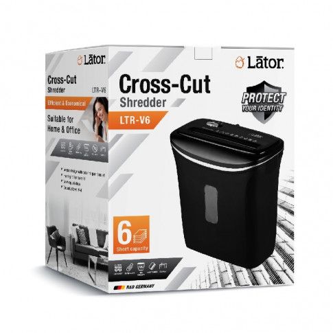 LATOR SHREDDER LTR-V6 CROSSCUT