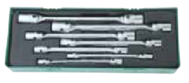 JONNESWAY 7PCS DOUBLE FLEXIBLE SOCKET WRENCH SET