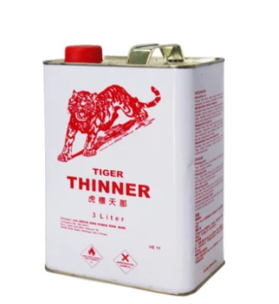 Tiger Brand Paint Thinner-3L(Grade 1 Quality)