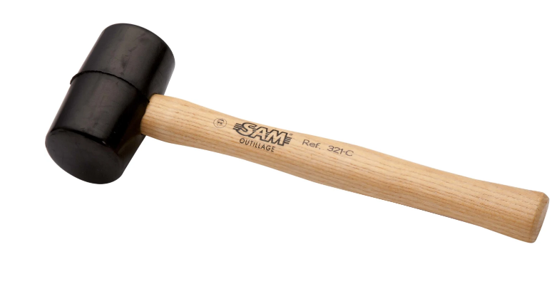 *SAM Round Rubber Mallet 450g 321-C