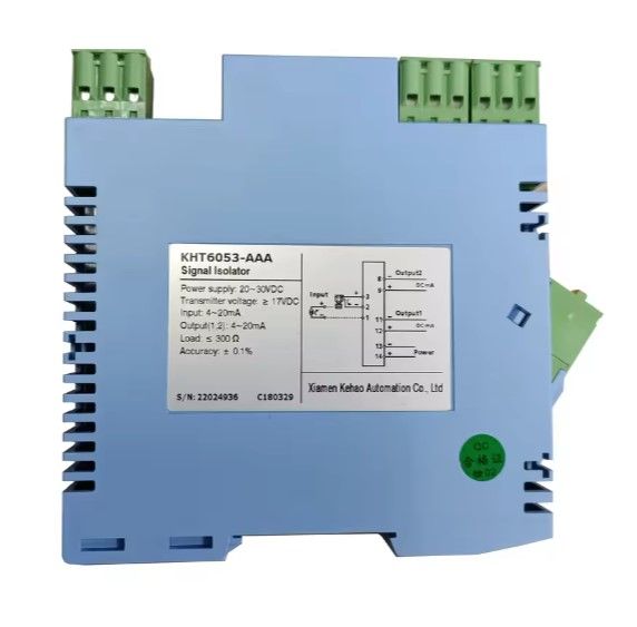 High Precision 4-20mA DC Signal Isolator 1 In 2 Out KHT6053-AAA